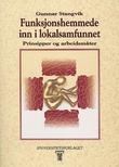 Omslagsbilde av Funksjonshemmede inn i lokalsamfunnet