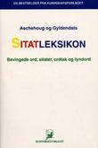 Omslagsbilde av Aschehoug og Gyldendals sitatleksikon