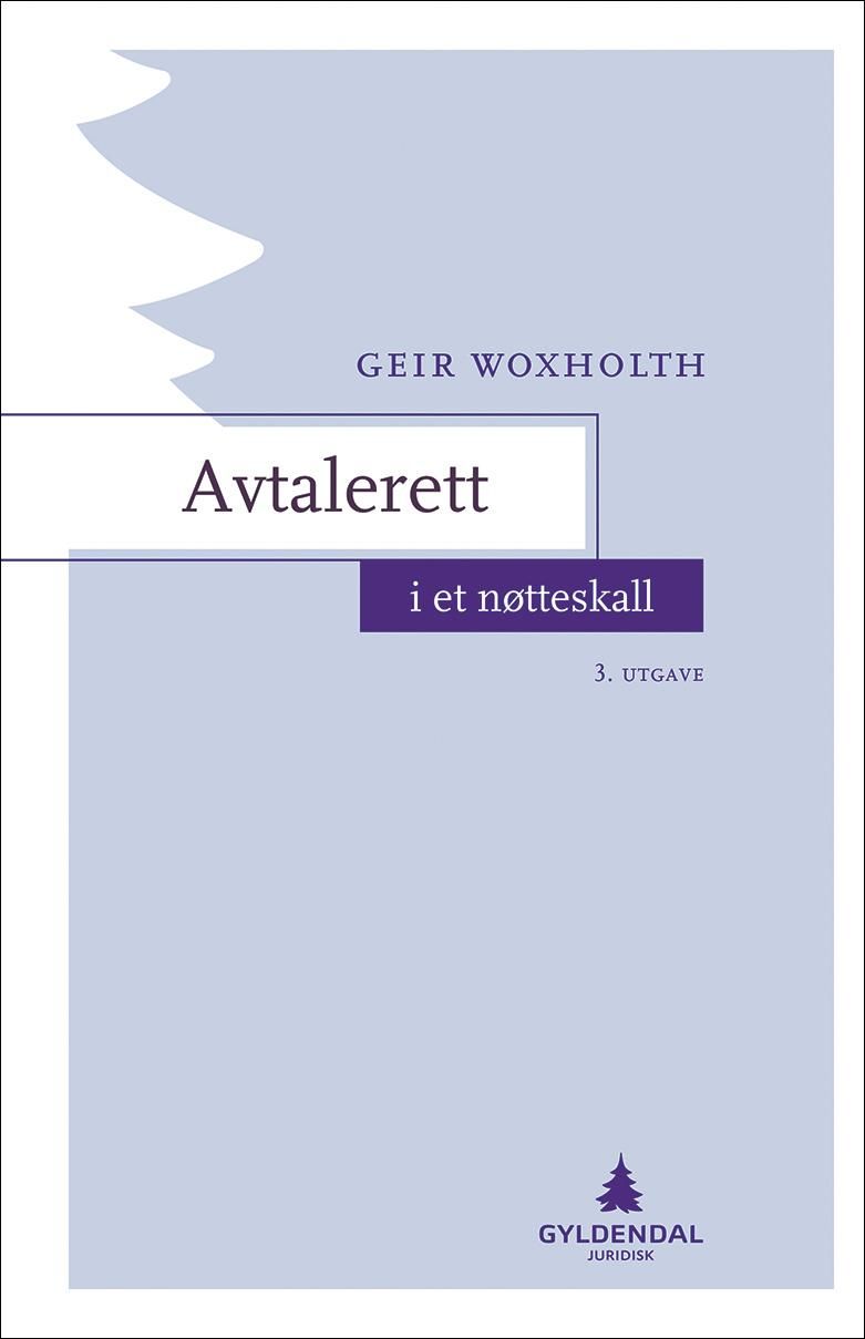 "Avtalerett i et nøtteskall" av Geir Woxholth