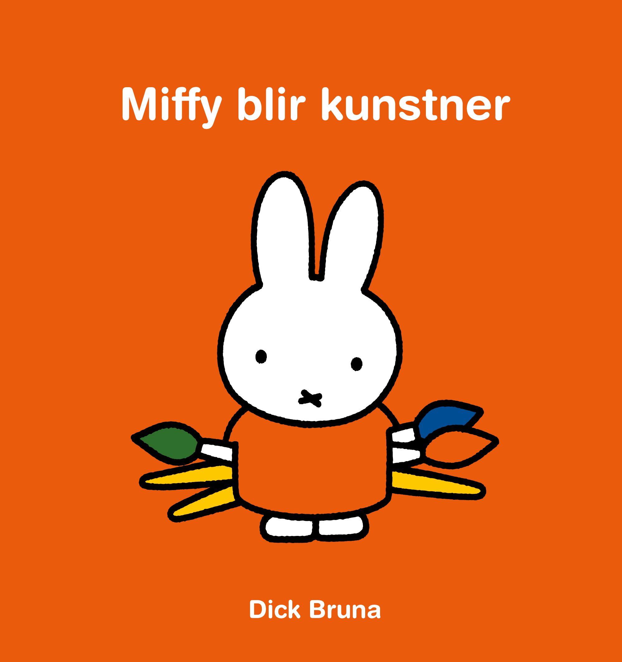 "Miffy blir kunstner" av Dick Bruna