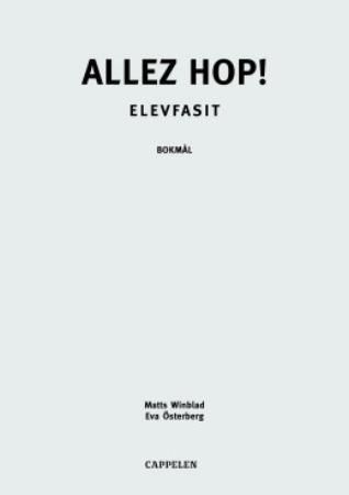 "Allez hop! 1 - elevfasit : fem like hefter" av Matts Winblad