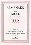 Omslagsbilde av Almanakk for Norge 2008