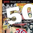 Omslagsbilde av Hvem vet mest om 50-tallet?