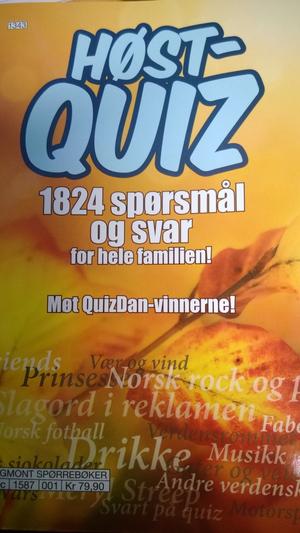 "Høst-Quiz - 1824 spørsmål og svar for hele familien" av Liv Okkenhaug
