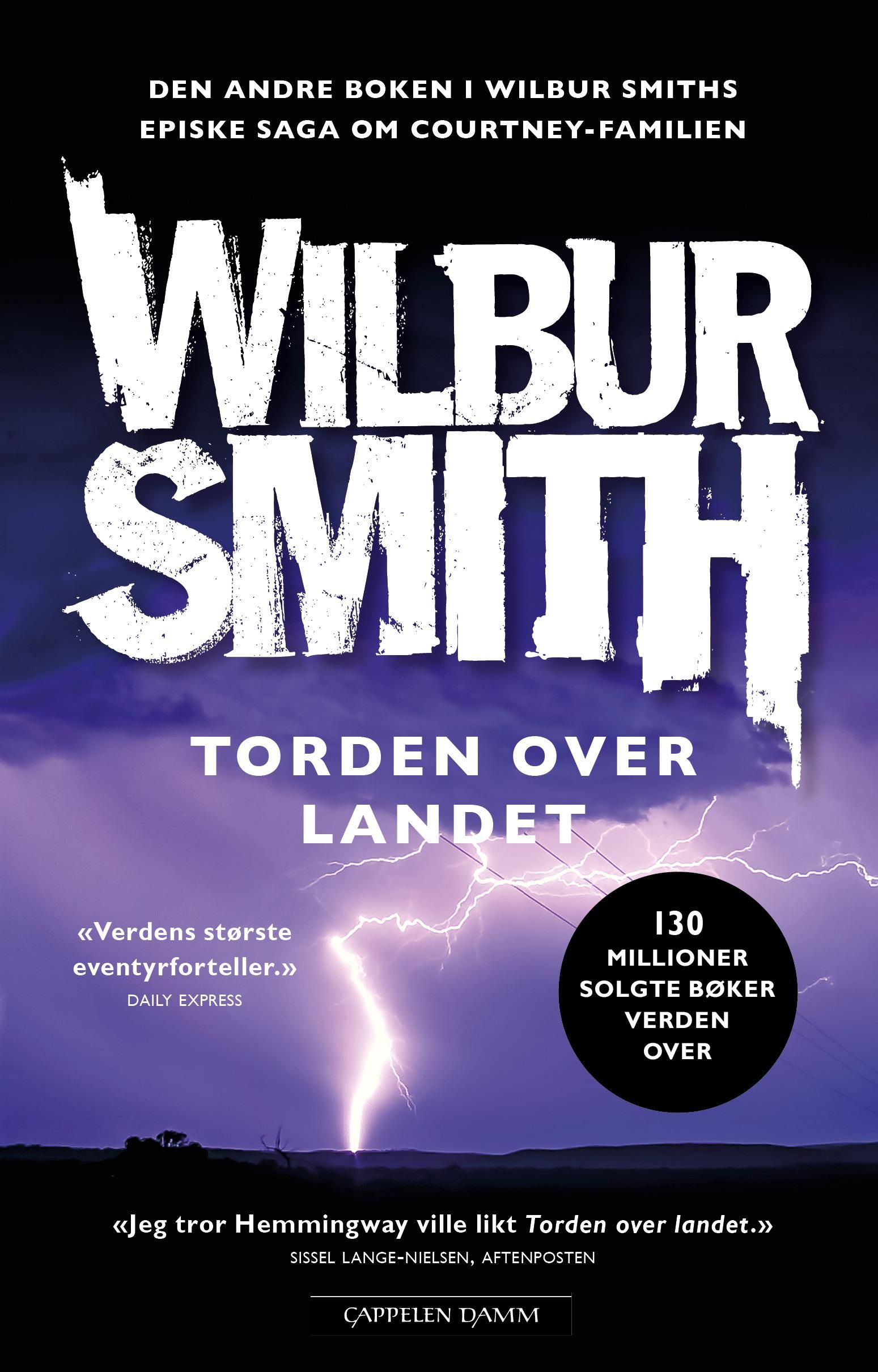 "Torden over landet" av Wilbur Smith