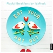 "Eat your art out - playful breakfasts by IdaFrosk" av Ida Skivenes