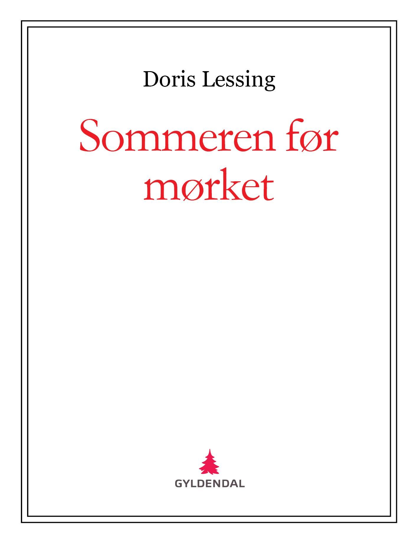 "Sommeren før mørket" av Doris Lessing