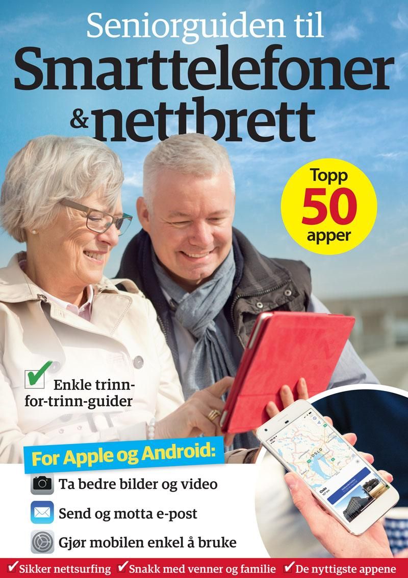 "Seniorguiden til smarttelefoner & nettbrett" av Inger Marit Hansen
