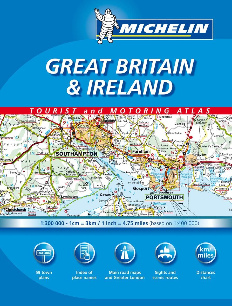 "Great Britain and Ireland - tourist and motoring atlas" 