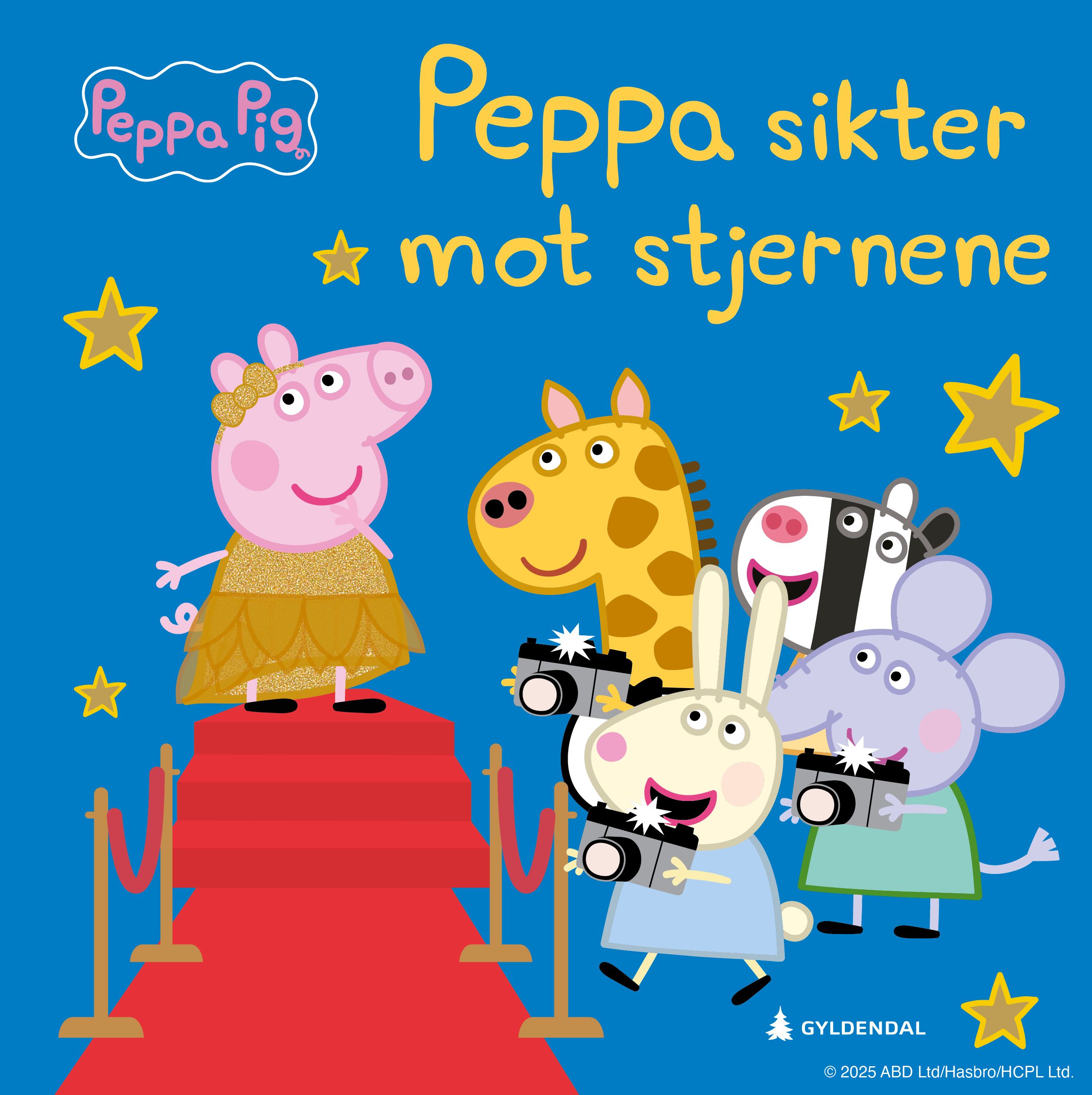 "Peppa sikter mot stjernene" av Lauren Holowaty