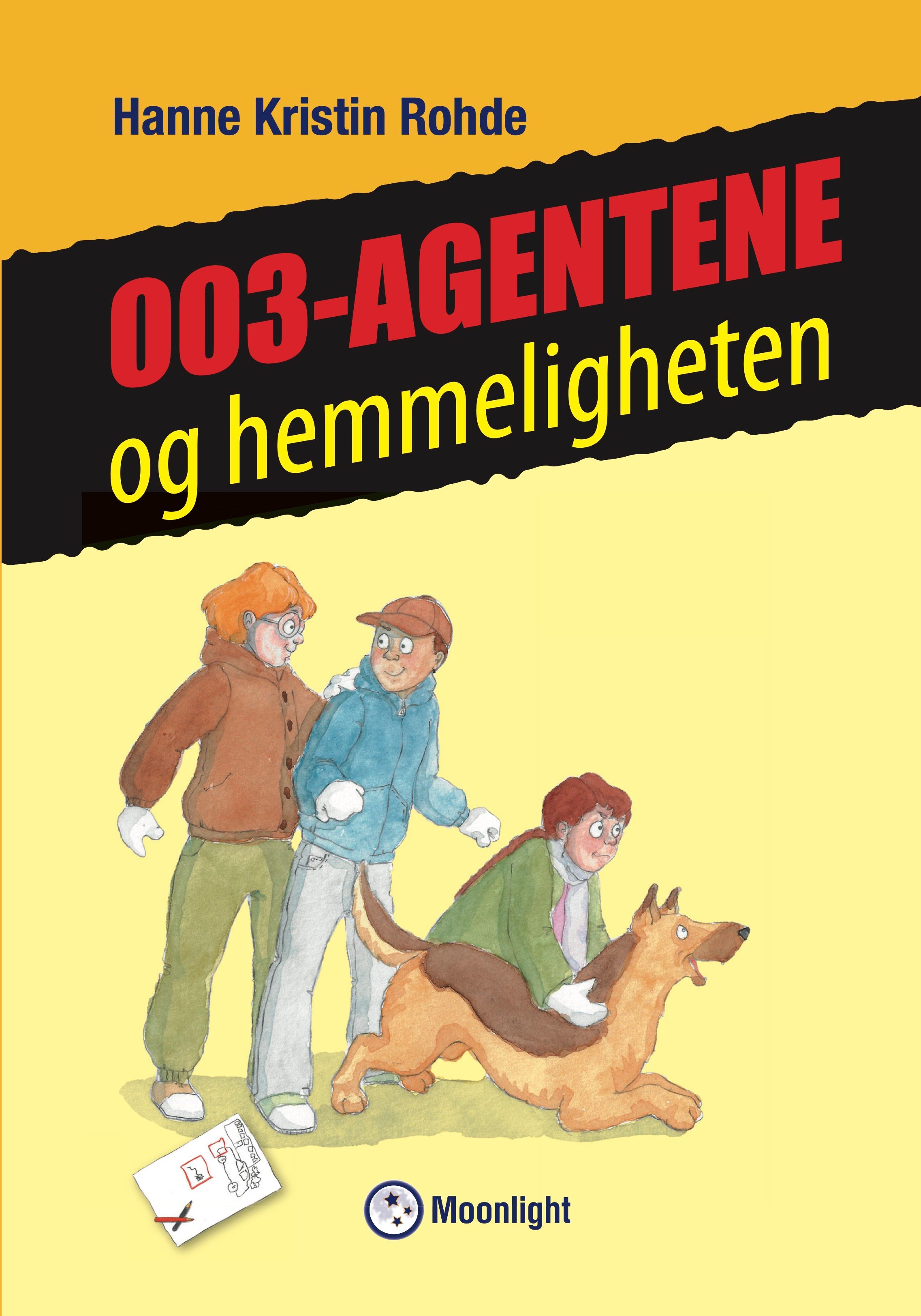 "003-agentene og hemmeligheten - signert utgave" av Hanne Kristin Rohde