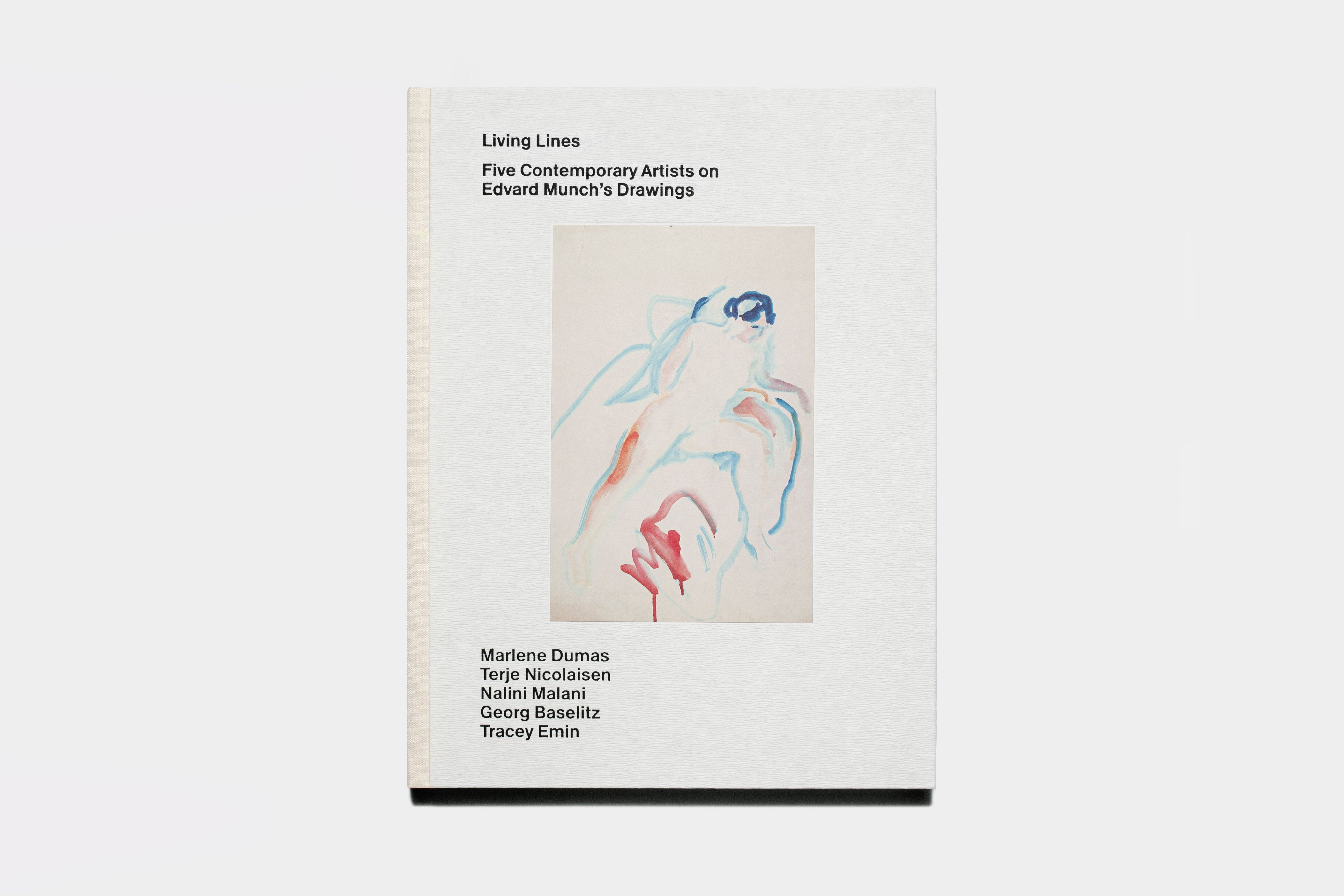 "Living lines - five contemporary artists on Edvard Munch's drawings" av Mieke Bal