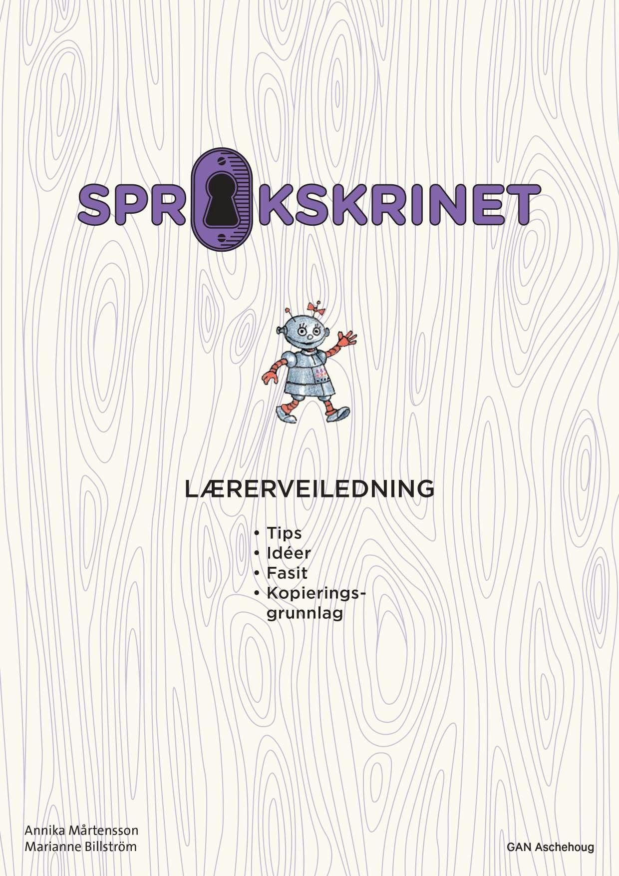 "Språkskrinet 1 - Lærerveiledning" av Tina Tofte