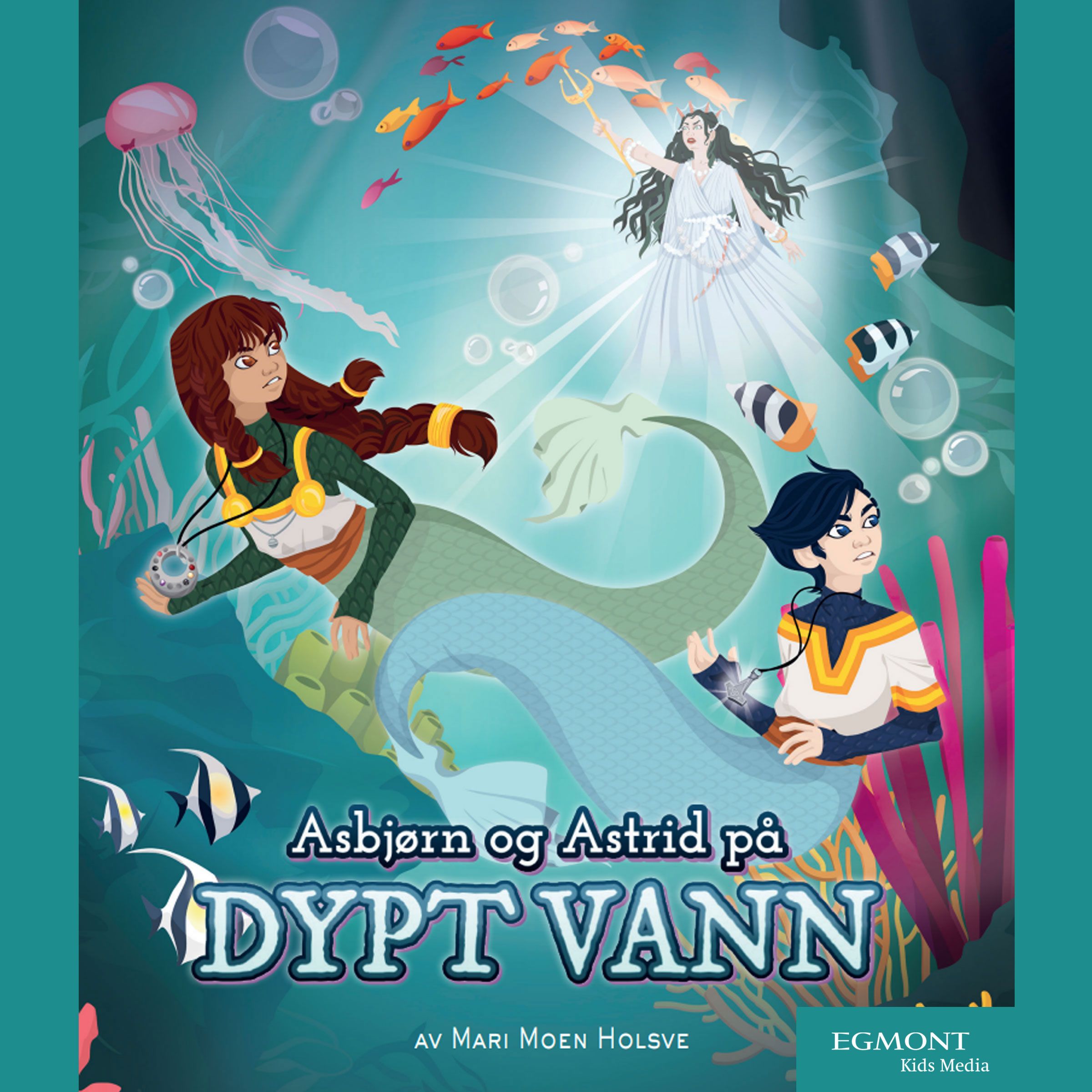 "Asbjørn og Astrid på dypt vann" av Mari Moen Holsve