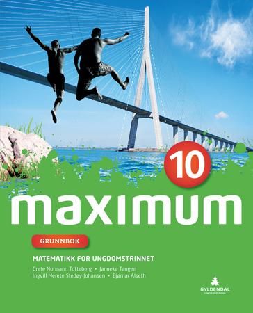 "Maximum 10 - Grunnbok : Smart bok : matematikk for ungdomssteget" av Grete Normann Tofteberg
