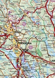"Sør-Norge sør - Cappelens bil- og turistkart : blad 1 : 2019-2020" 