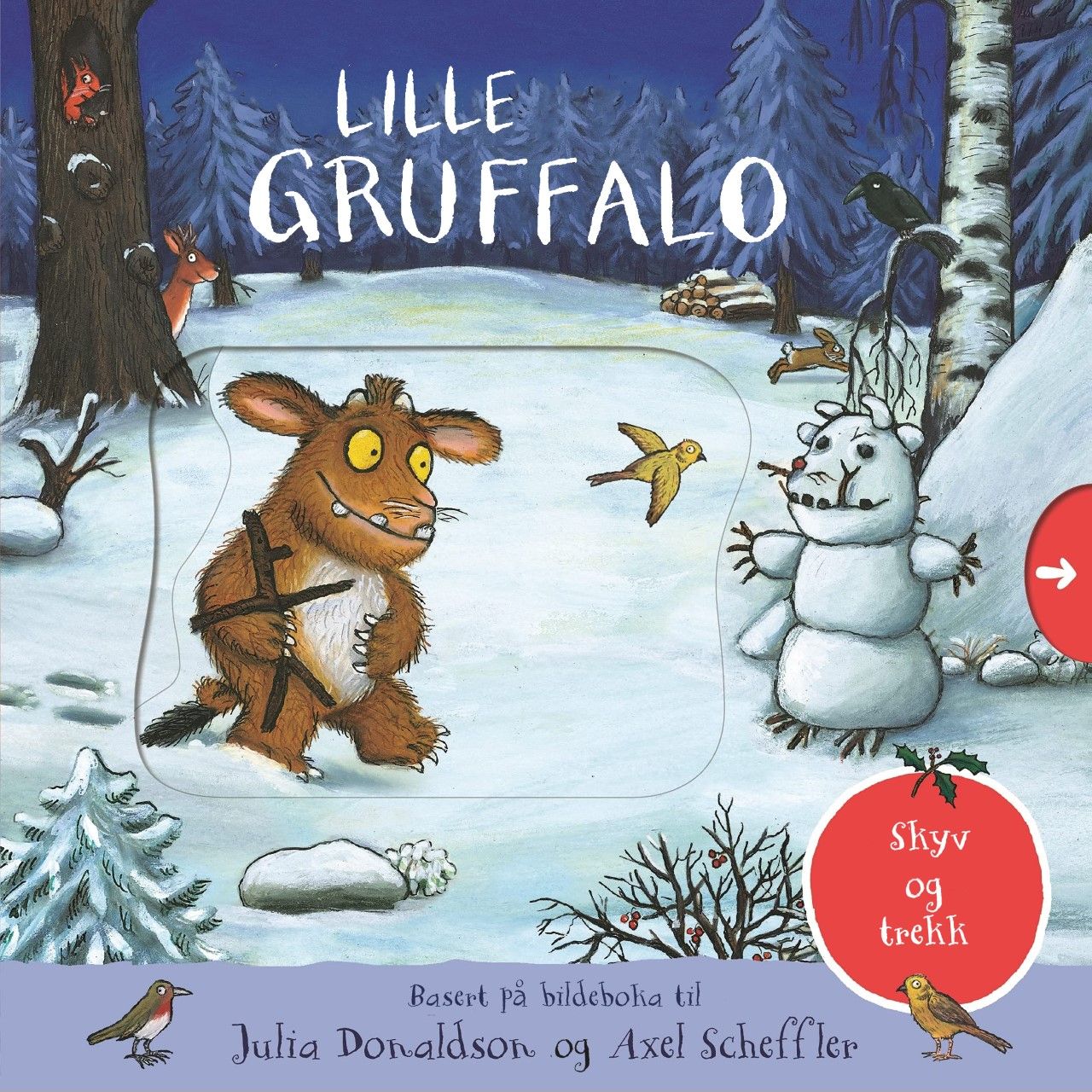 "Lille Gruffalo - skyv og trekk" av Julia Donaldson