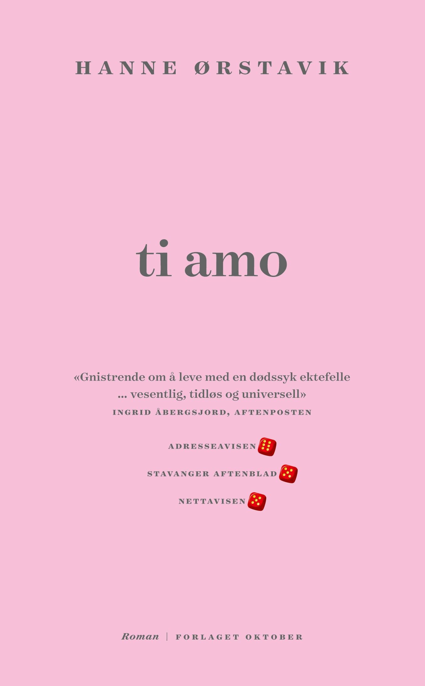 "Ti amo - roman" av Hanne Ørstavik