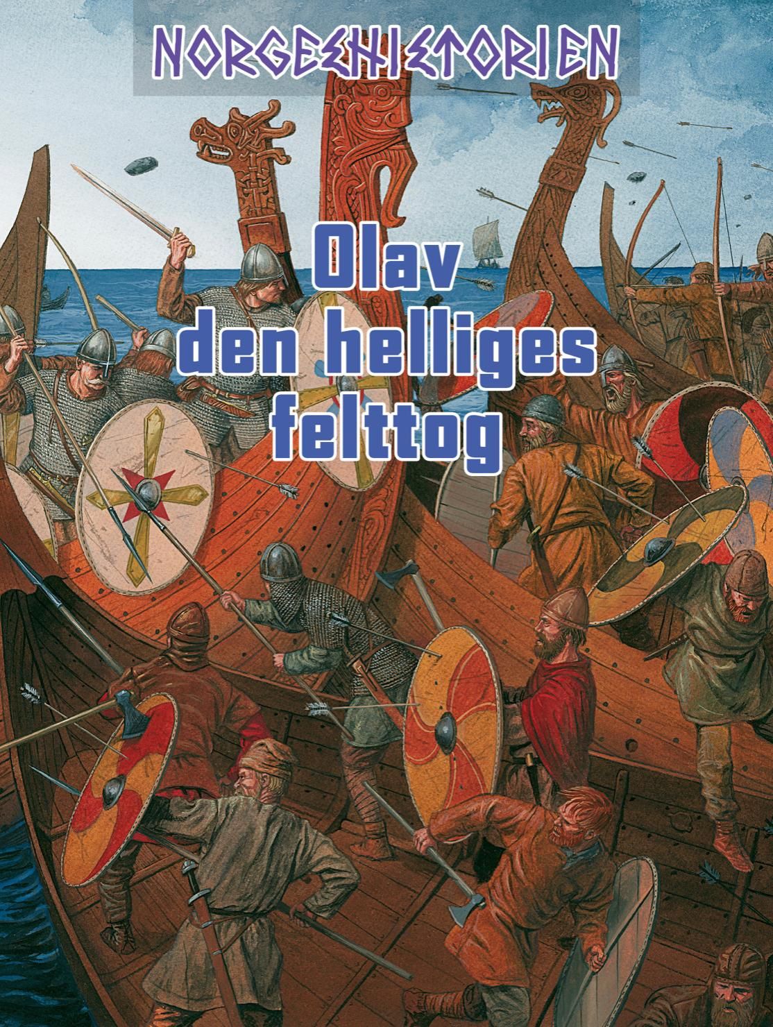 "Olav den helliges felttog" av Claus Krag