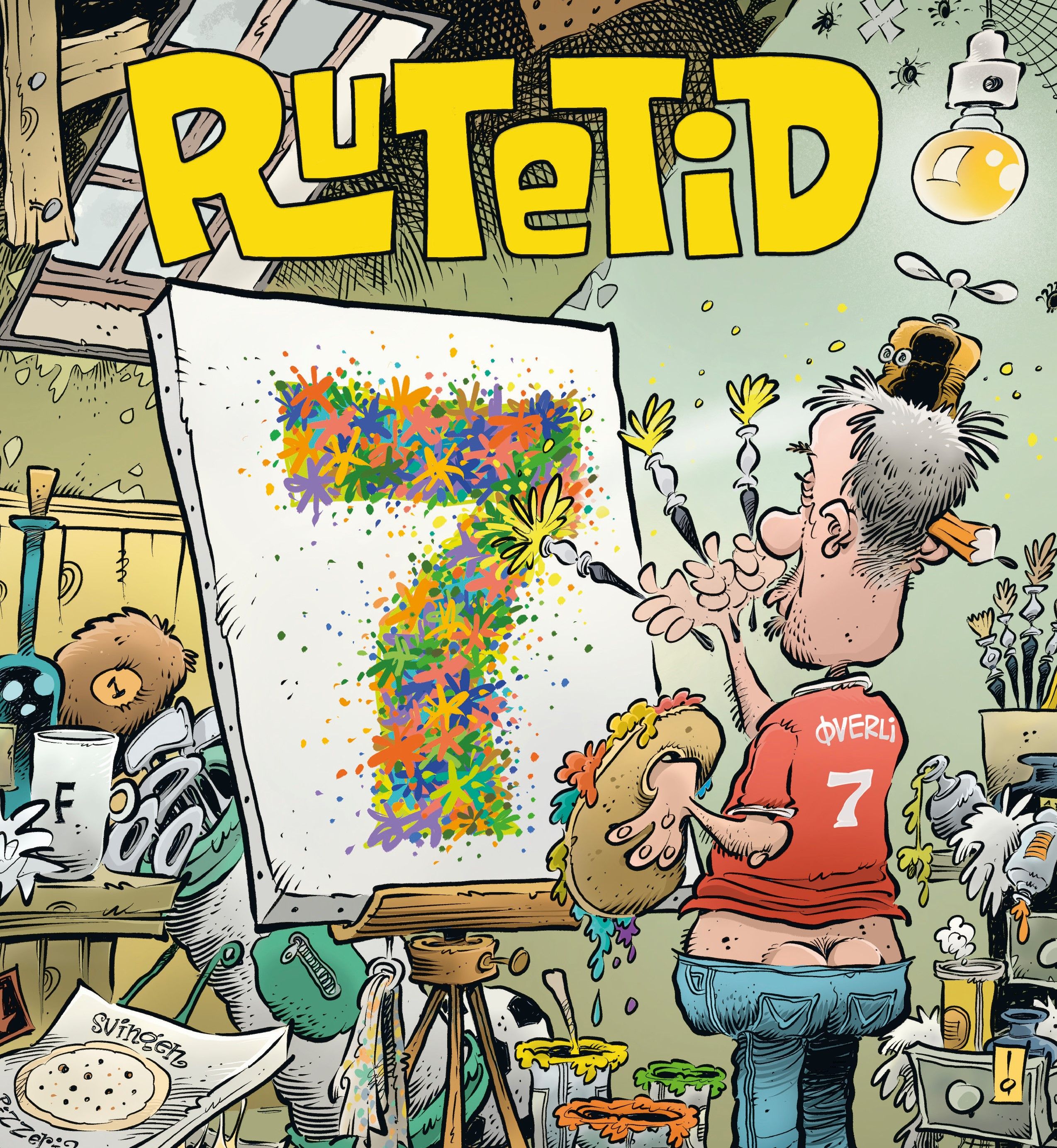"Rutetid - 7 : Kunstpause" av Frode Øverli