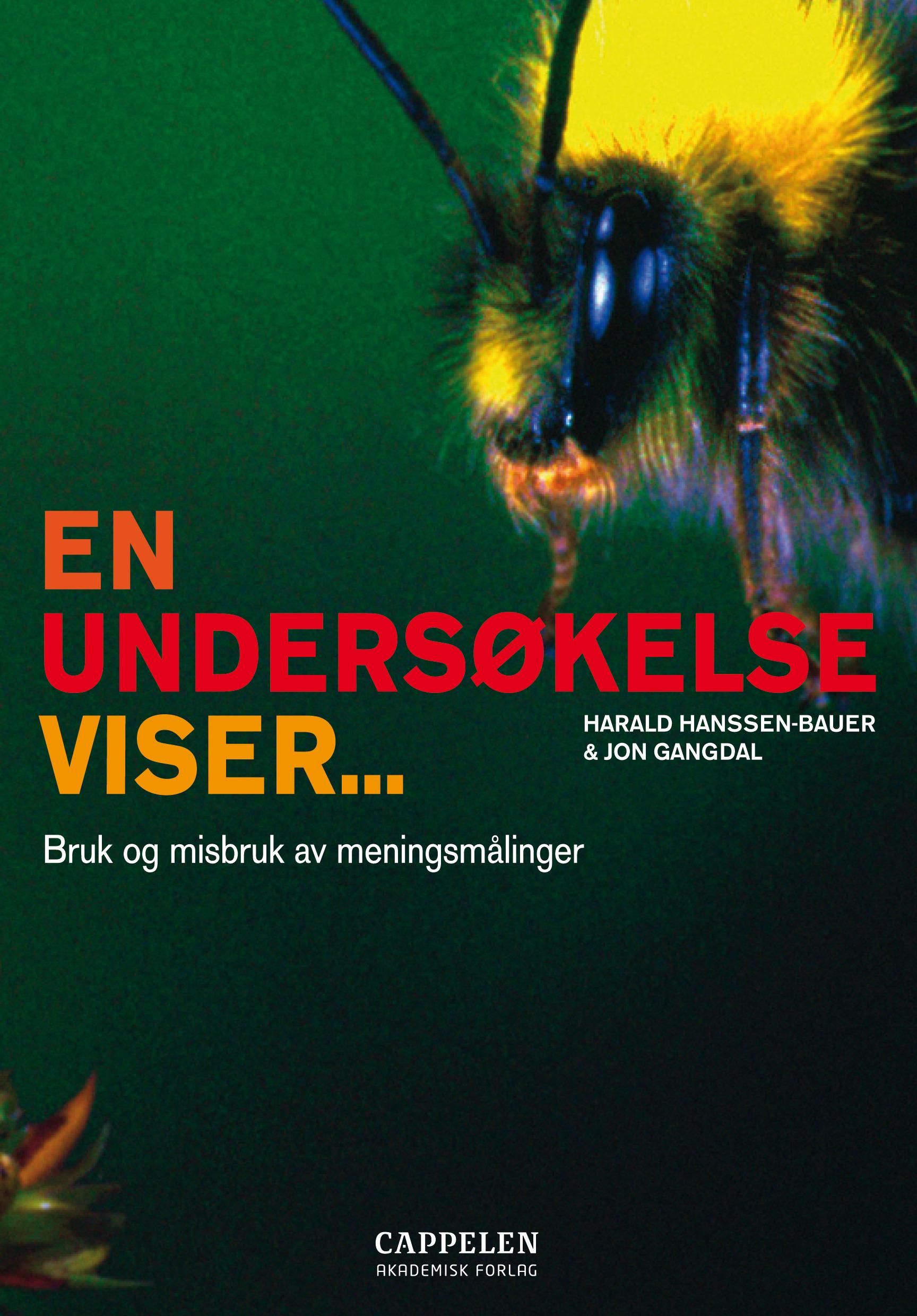 "En undersøkelse viser - bruk og misbruk av meningsmålinger" av Harald Hanssen-Bauer