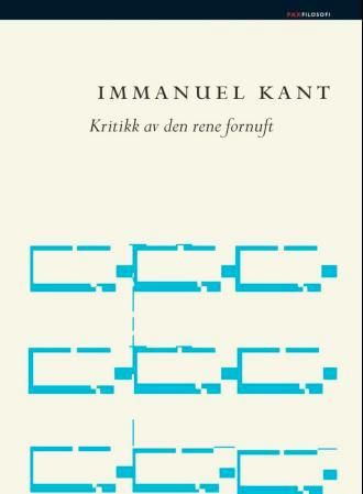 "Kritikk av den rene fornuft" av Immanuel Kant