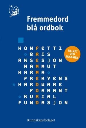 "Fremmedord blå ordbok" av Bjarne Berulfsen