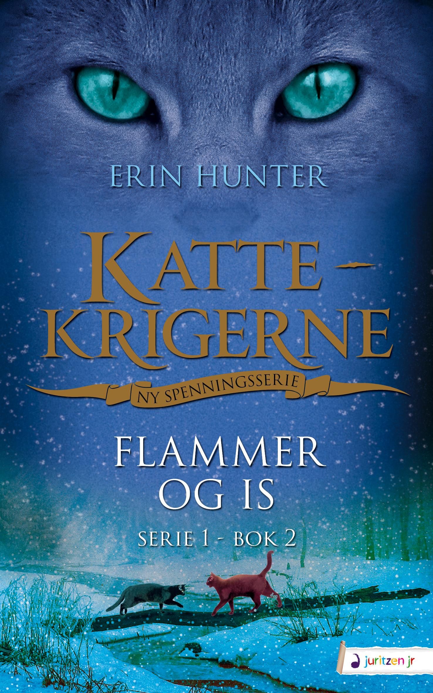 "Flammer og is" av Erin Hunter