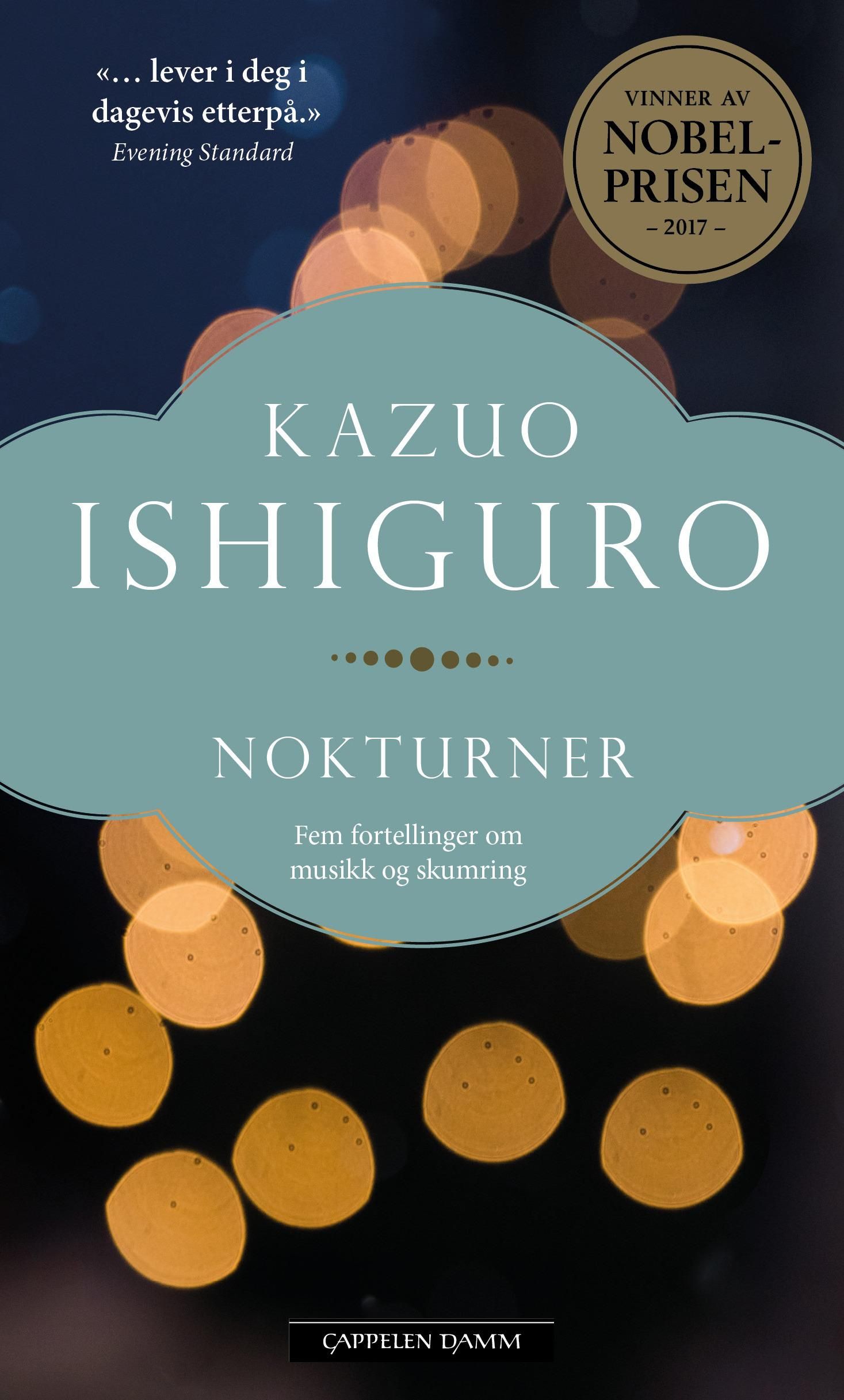 "Nokturner - fem fortellinger om musikk og skumring" av Kazuo Ishiguro