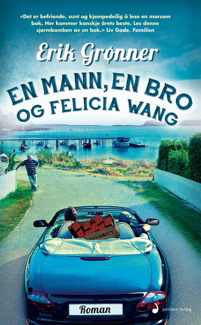 "En mann, en bro og Felicia Wang - roman" av Erik Grønner