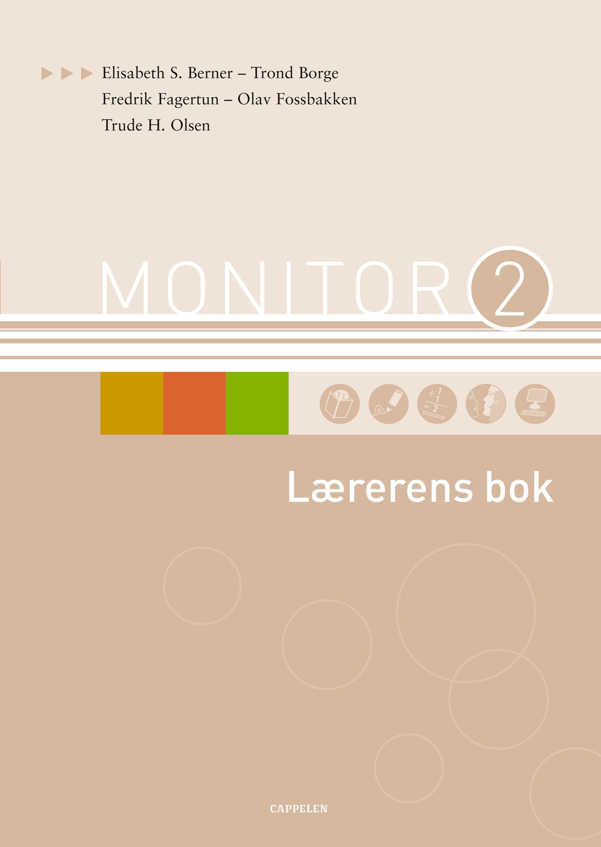 "Monitor 2 - lærerens bok" av Elisabeth S. Berner