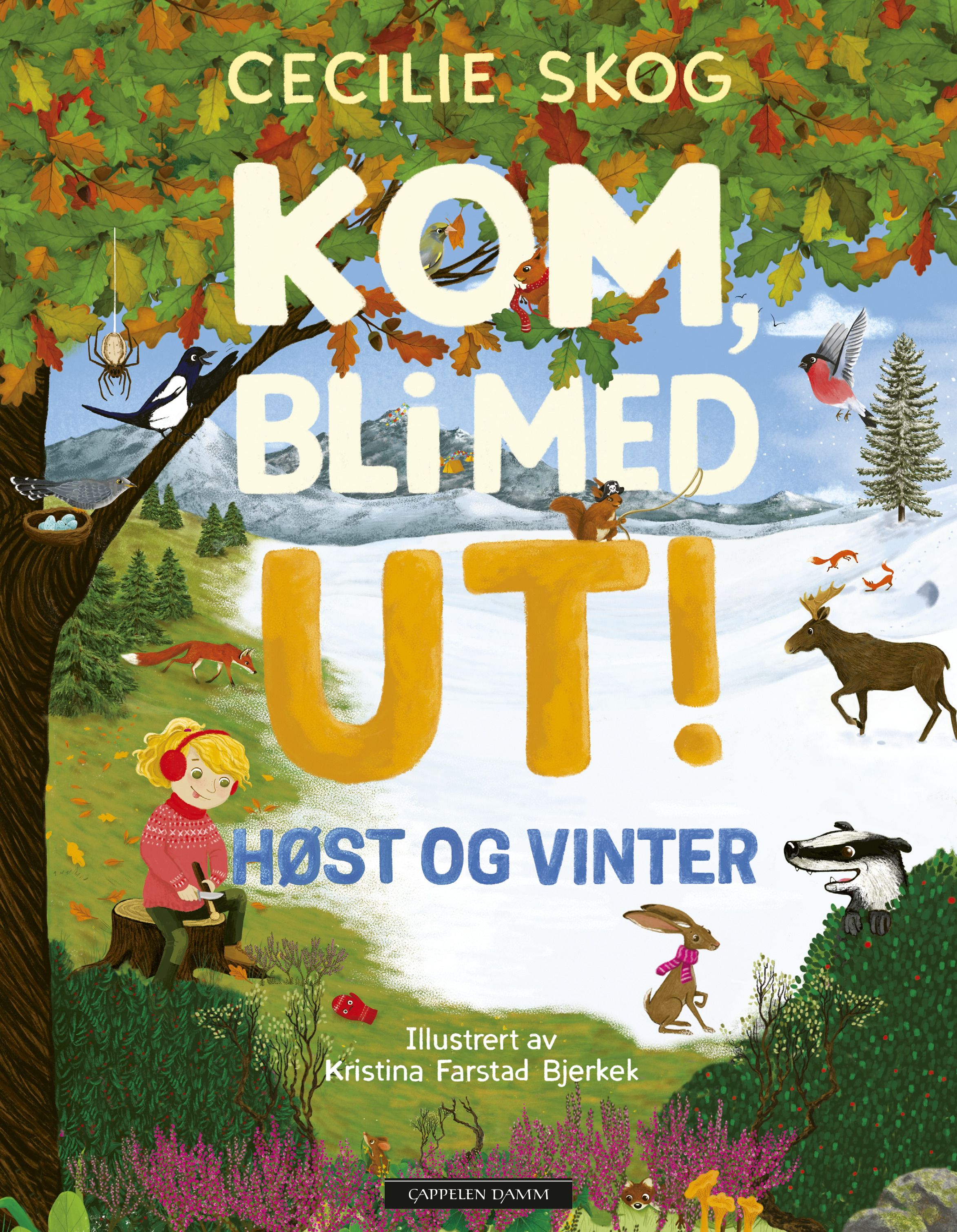 "Kom, bli med ut! - Høst og vinter" av Cecilie Skog