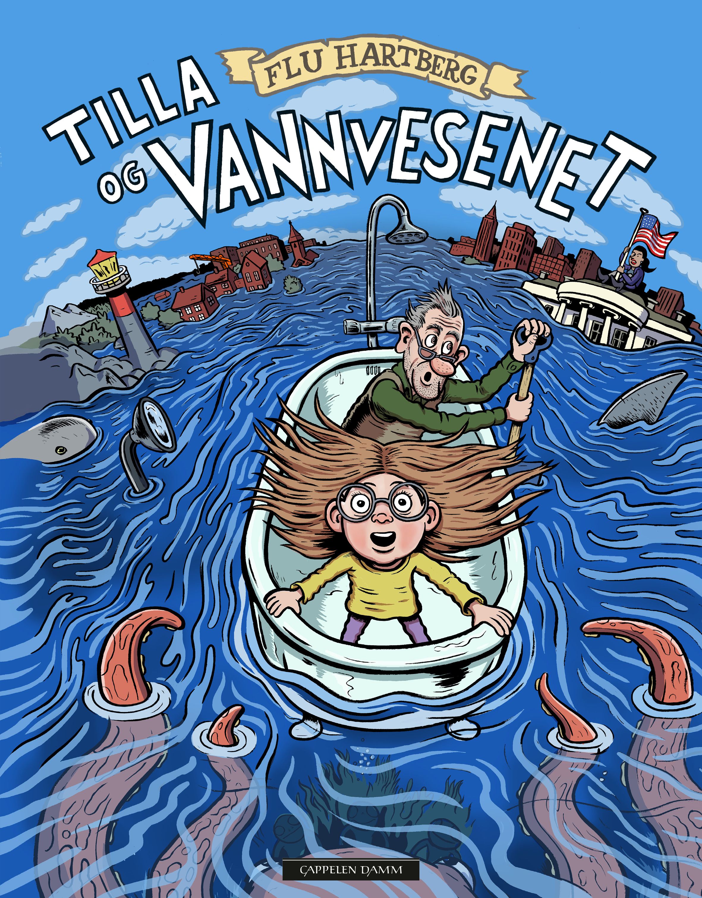 "Tilla og vannvesenet" av Flu Hartberg