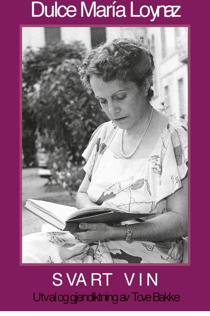 "Svart vin - dikt" av Dulce María Loynaz