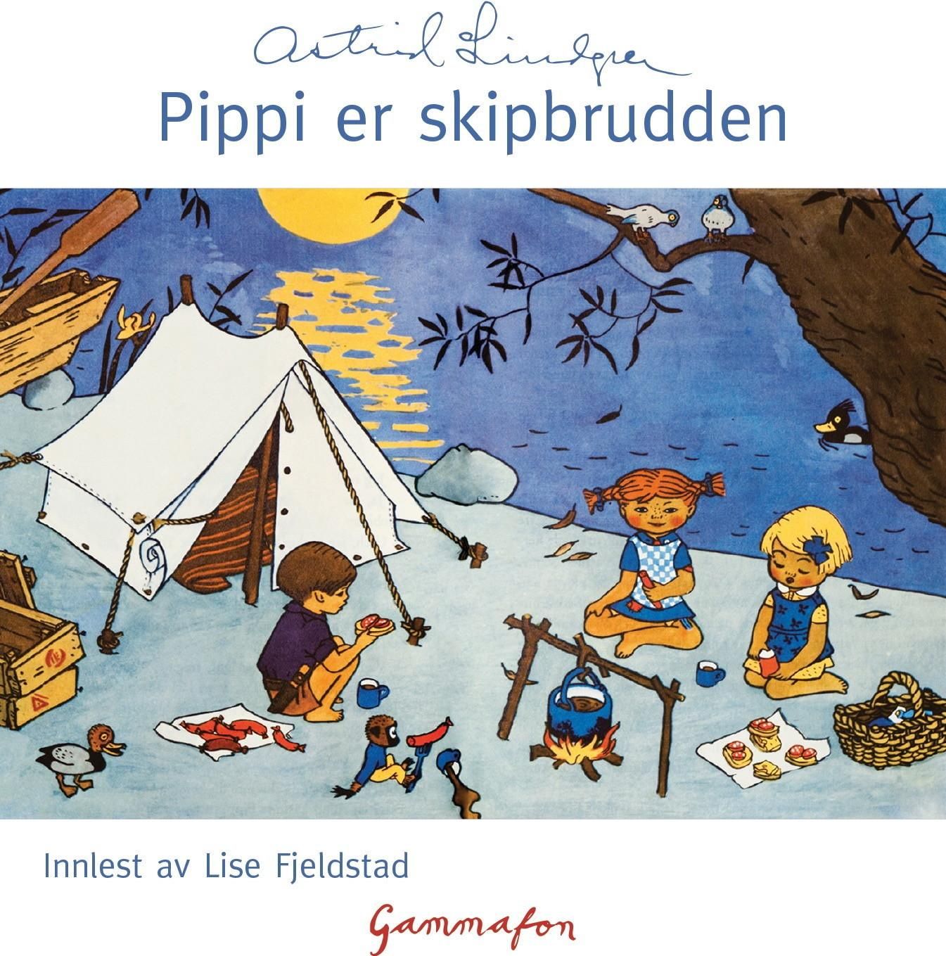 "Pippi er skipbrudden" av Astrid Lindgren