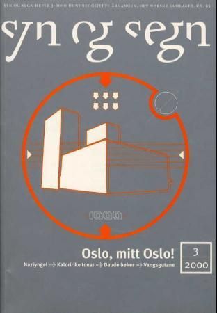 "Syn og segn - hefte 3-2000" av Nils Rune Langeland