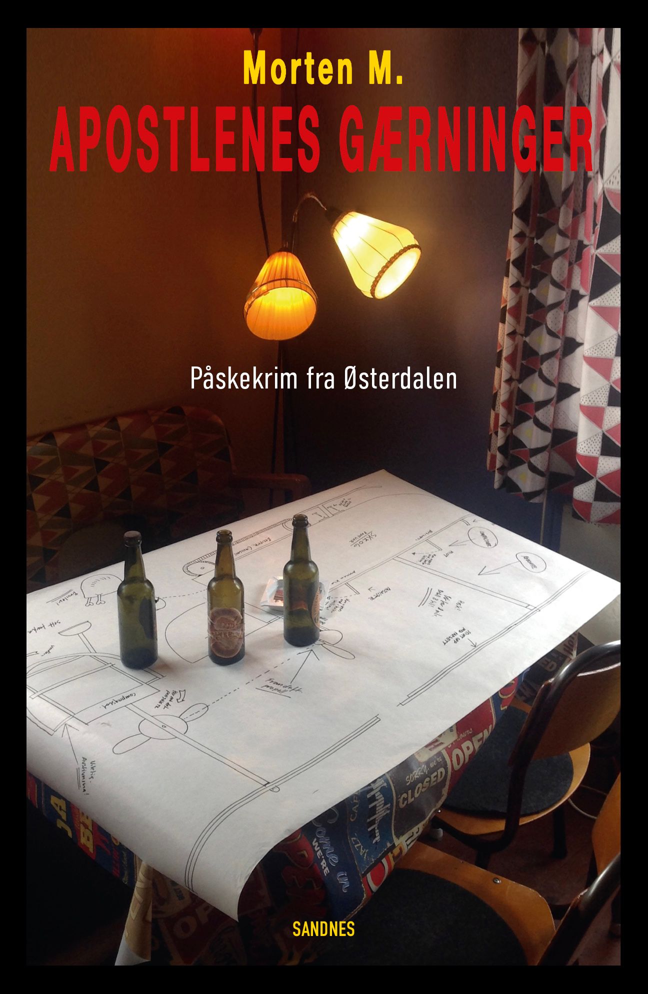 "Apostlenes gærninger - påskekrim fra Østerdalen" av Morten M. Kristiansen