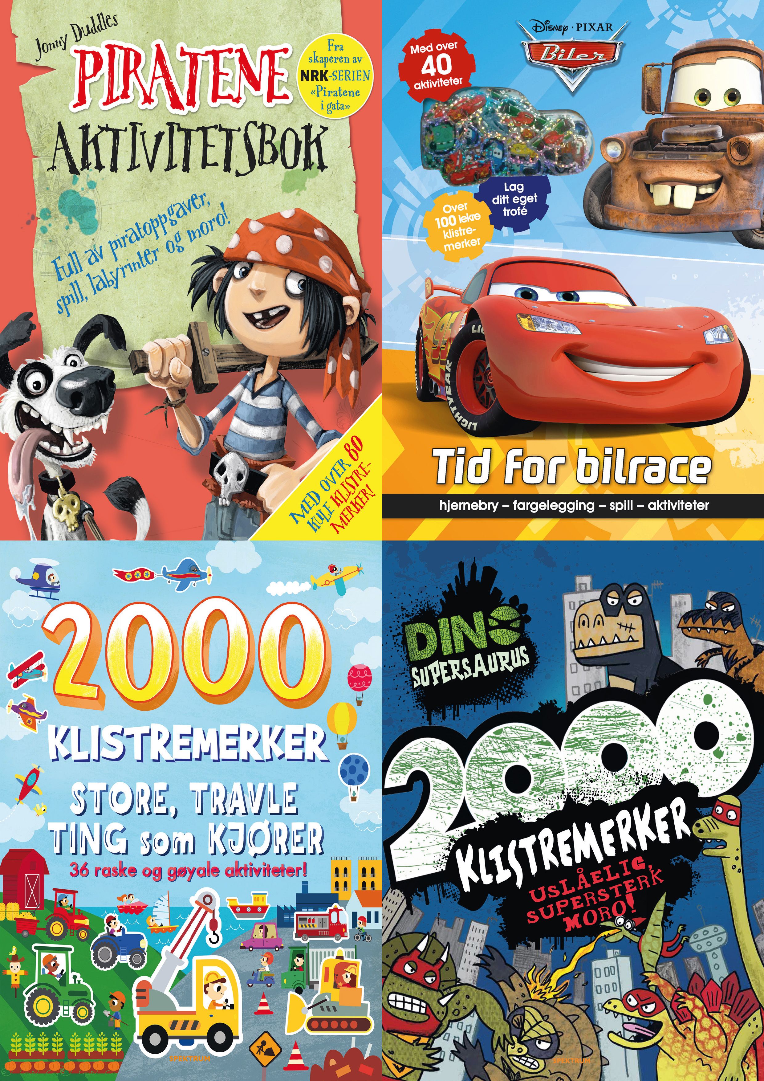 "Ferieaktivitetspakke (blå)" av Helen Graper
