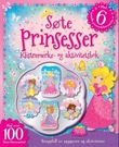 "Søte prinsesser - klistremerke- og aktivitetsbok" av Dorthe Erichsen