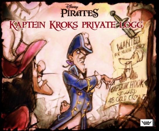 "Kaptein Kroks private loggbok" av Merlin Mann