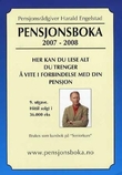 "Pensjonsboka 2007-2008" av Harald Engelstad