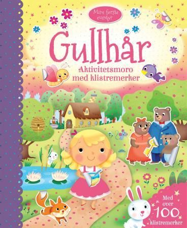"Gullhår - aktivitetsmoro med klistremerker" av Dorthe Erichsen