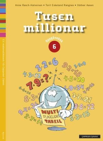 "Tusen millionar 6 - oppgåvebok" av Anne Rasch-Halvorsen