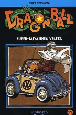 "Super-saiyajinen Vegeta" av Akira Toriyama