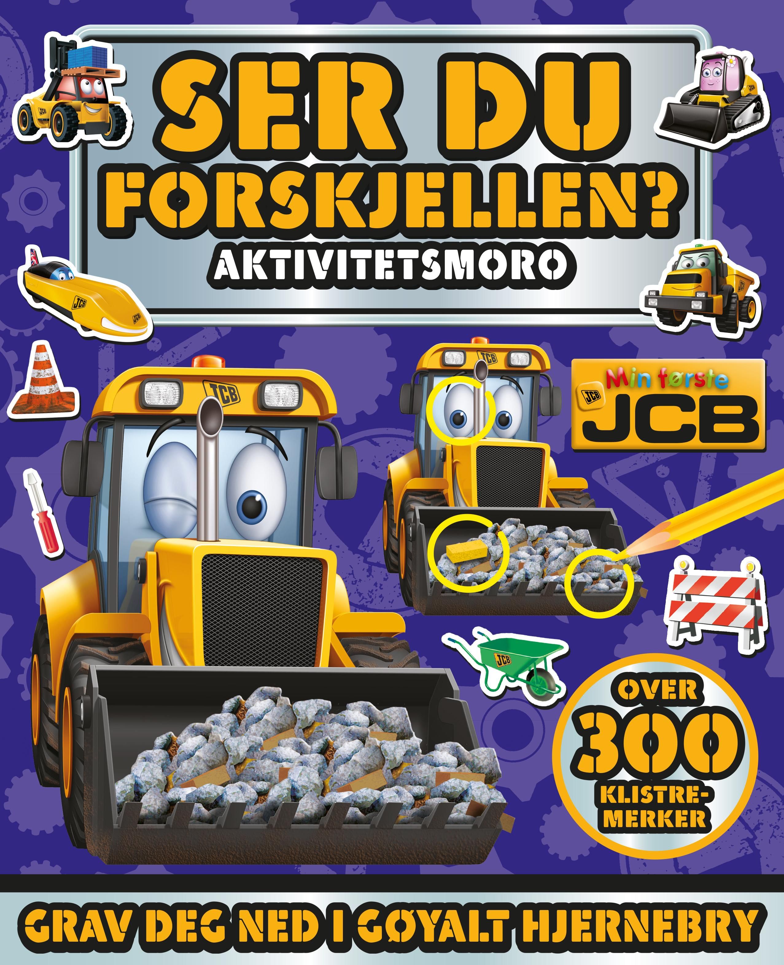 "Ser du forskjellen? - min første JCB : aktivitetsmoro" av Matthew Hamilton