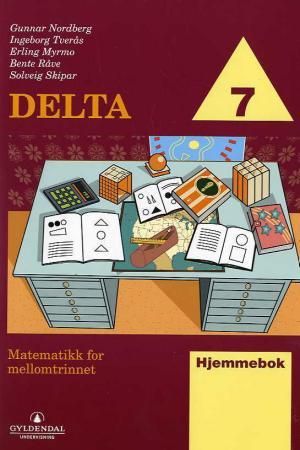 "Delta 7 - hjemmebok : matematikk for mellomtrinnet" av Gunnar Nordberg