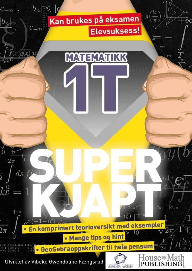 "Superkjapt - matematikk 1T" av Vibeke Gwendoline Fængsrud