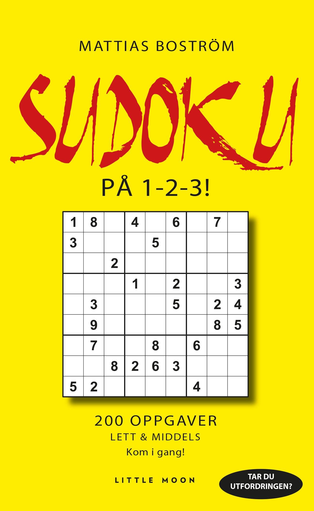 "Sudoku på 1-2-3!" av Mattias Boström