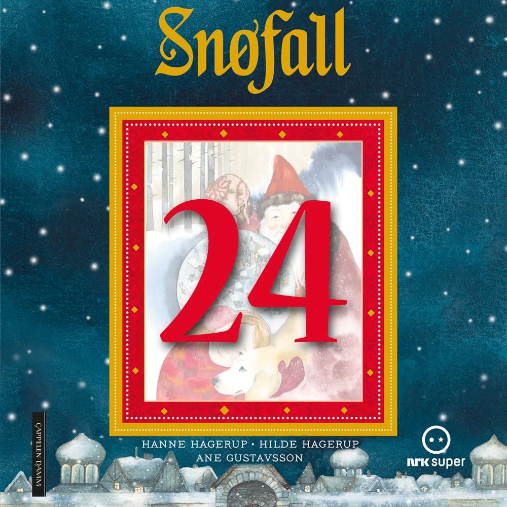 "Snøfall 24. desember" av Hanne Hagerup