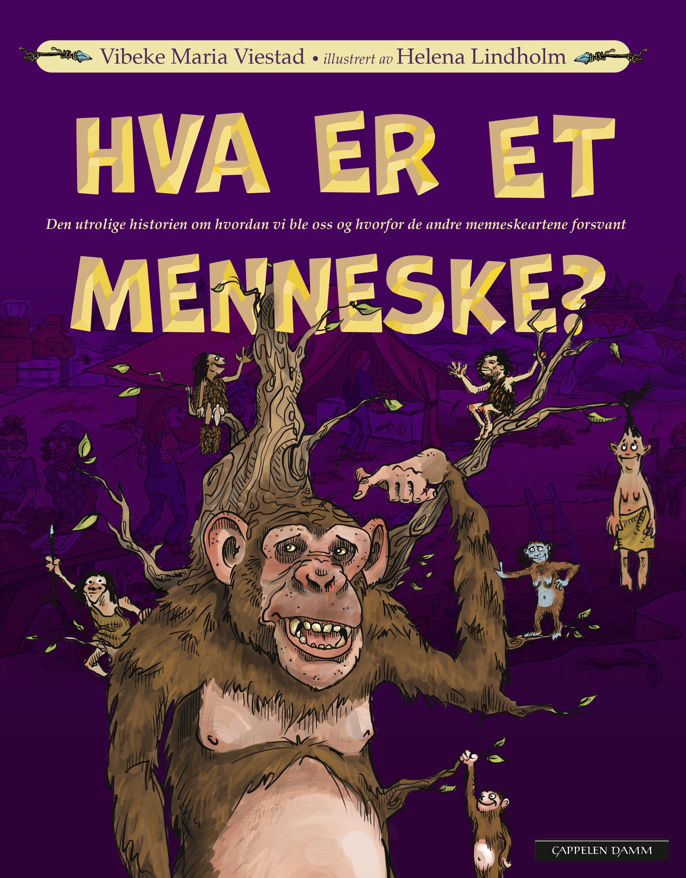 "Hva er et menneske? - den utrolige historien om hvordan vi ble oss og hvorfor de andre menneskeartene forsvant" av Vibeke Maria Viestad